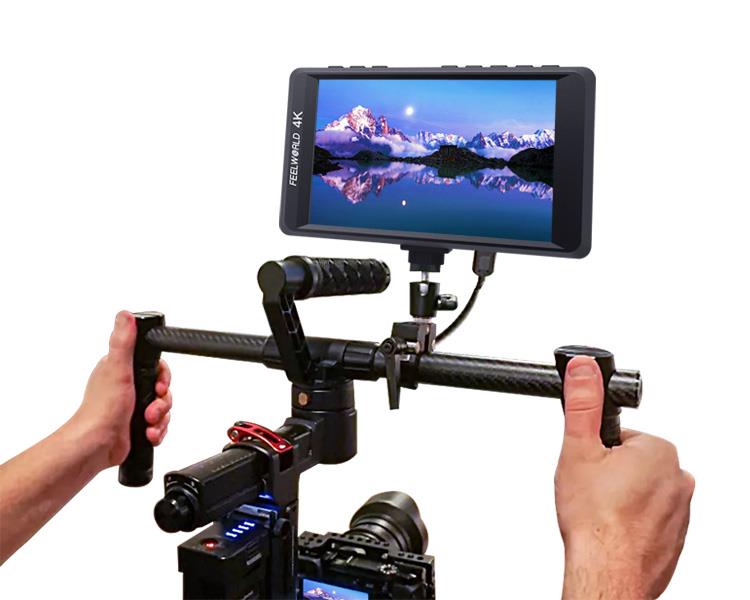 FEELWORLD F450 4.5" 4K Oncamera Monitor with HDMI Input/ Output IPS