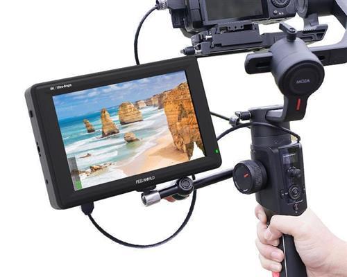 FEELWORLD FW278S 7 Inch 1200nit Daylight Viewable Camera Field Monitor 3G-SDI 4K HDMI Input  Output 1920X1200 IPS Panel