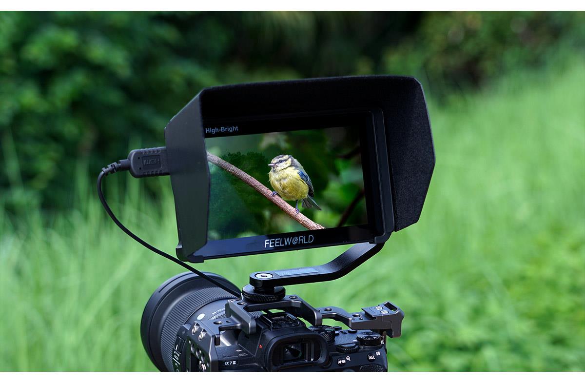 VILTROX DC550 Pro Monitor 5.5" Touch 4K HDMI Con 3D LUT E 1200nit – Per Reflex E Mirrorless