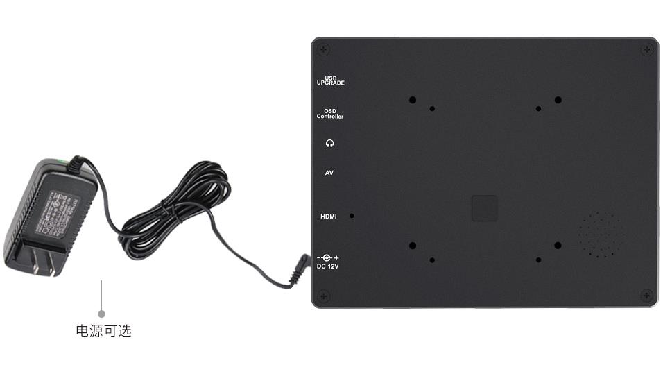 适配器供电7寸全高清摄影监视器