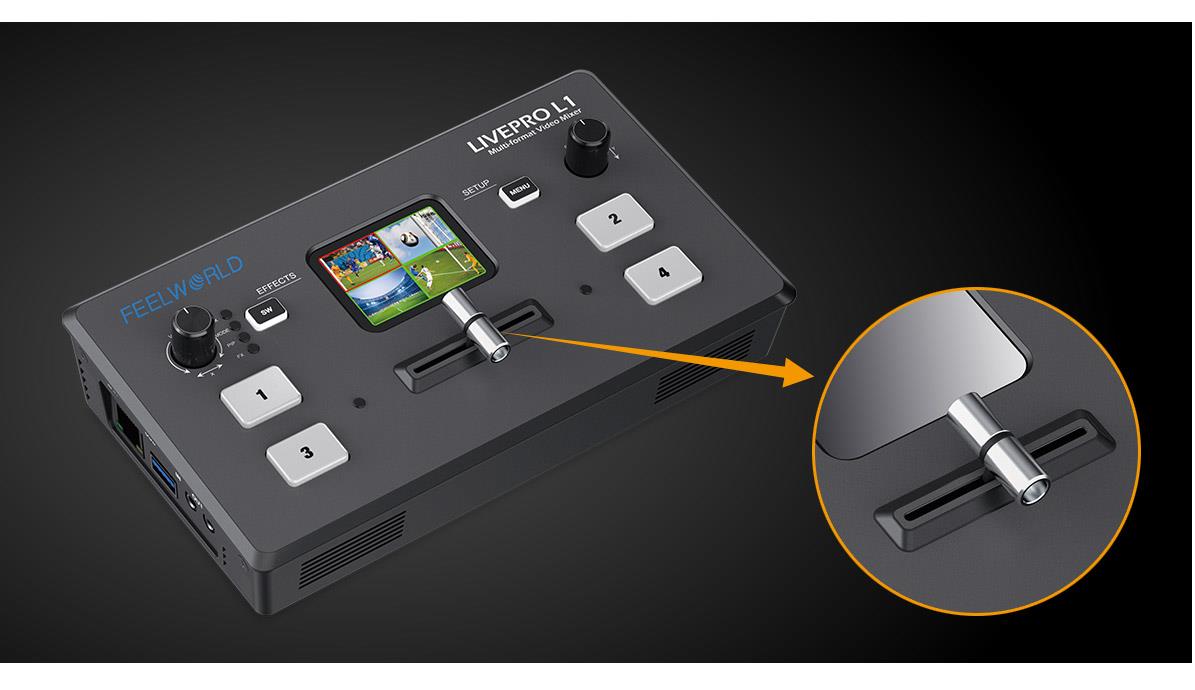 LIVEPRO L1 V1 tbar 切换台