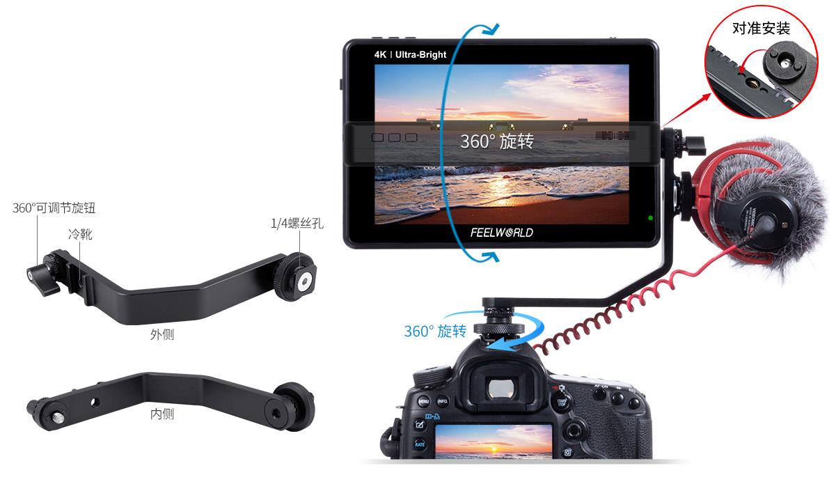 LUT7PRO 监视器 支架