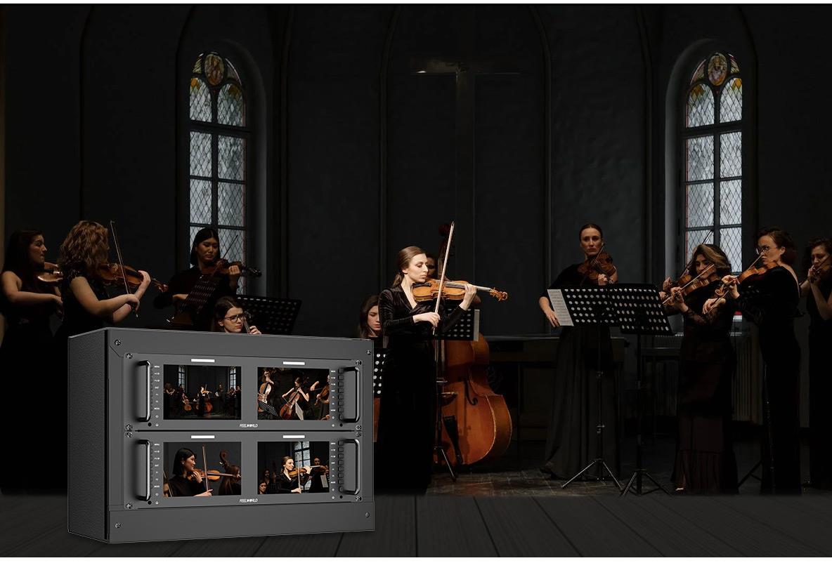 机架双联监视器