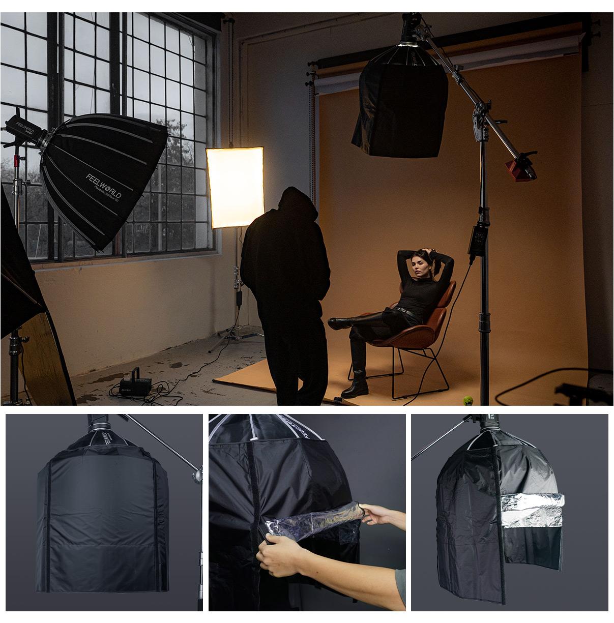 柔性遮扉柔光箱