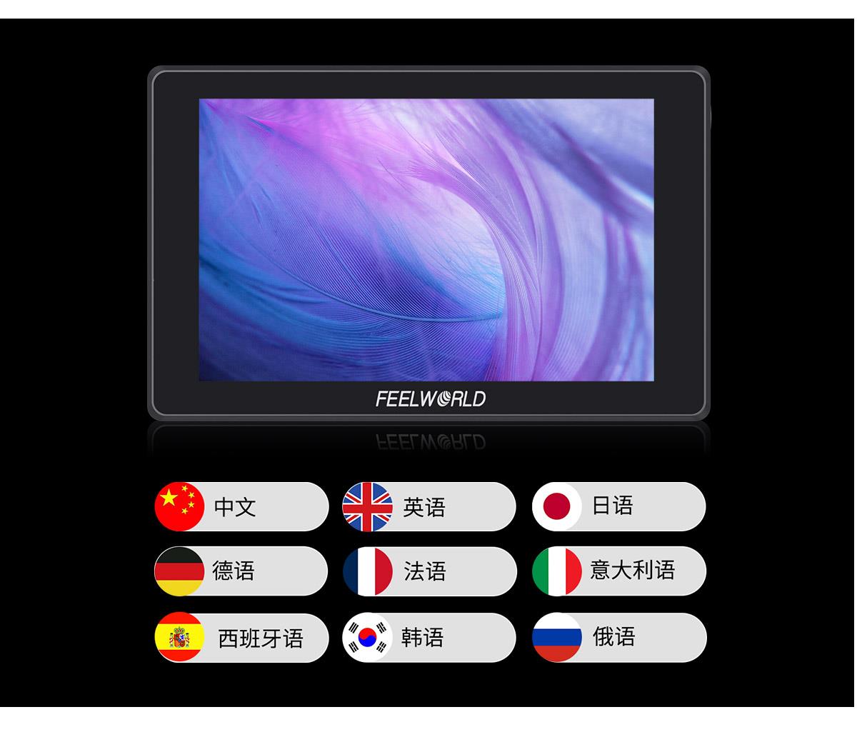 多种语言监视器