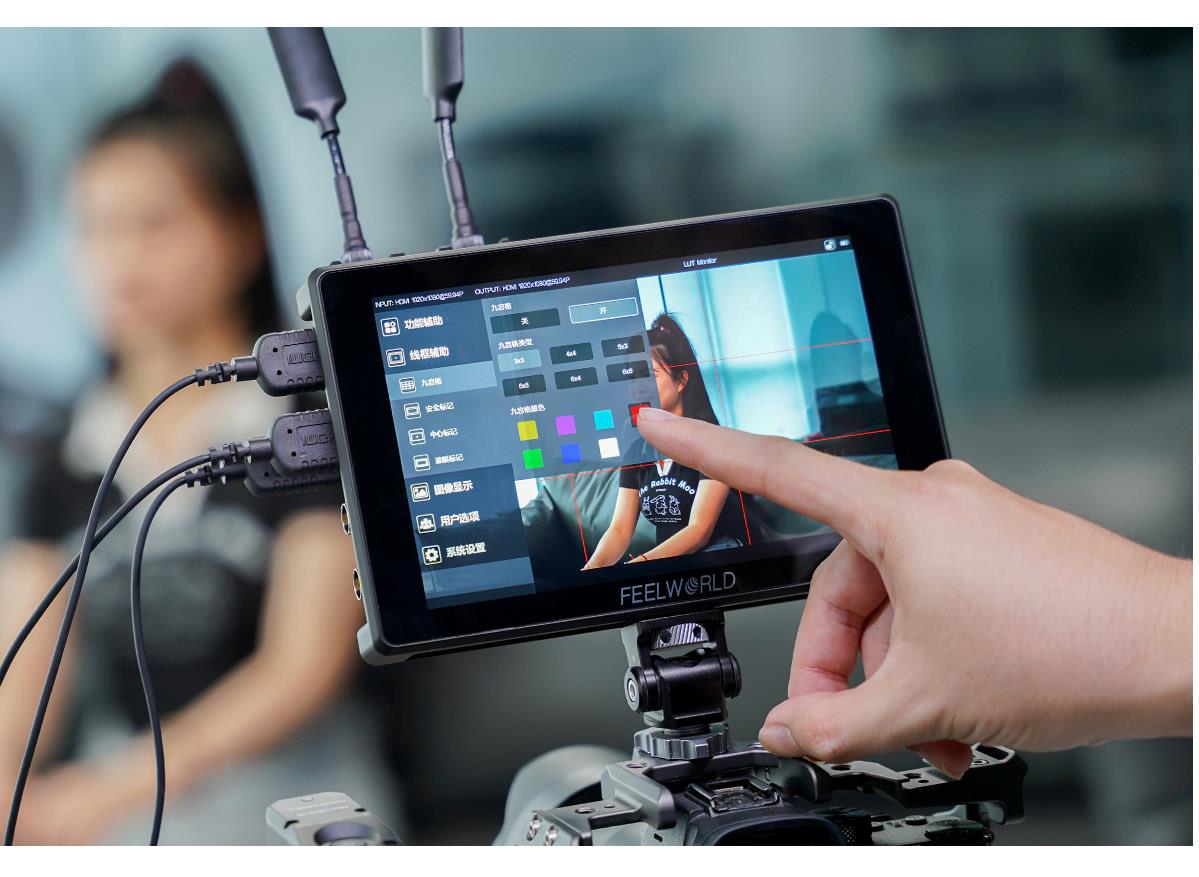 触摸摄影监视器