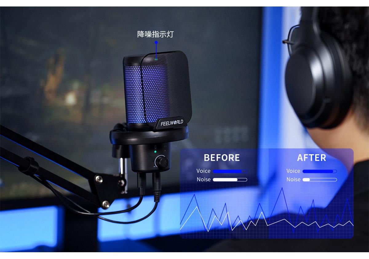 主动降噪麦克风