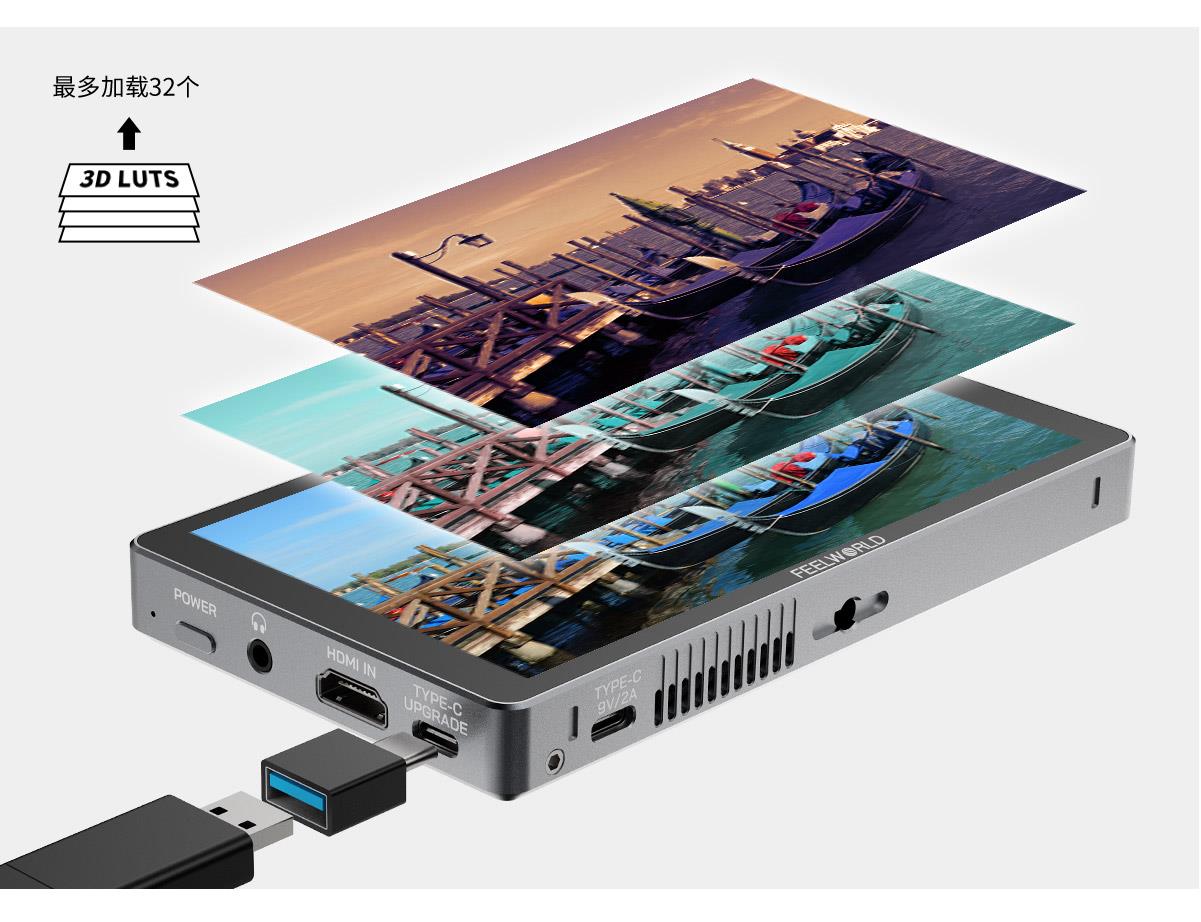 自定义LUT监视器