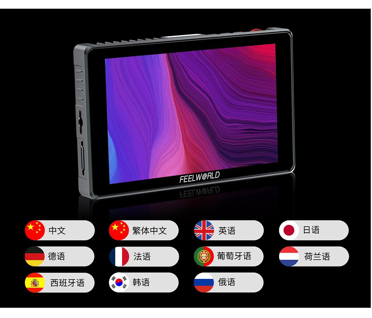 多种语言监视器