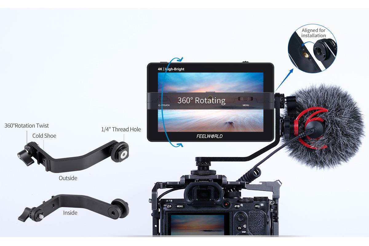 F6PLUSX tilt arm monitor