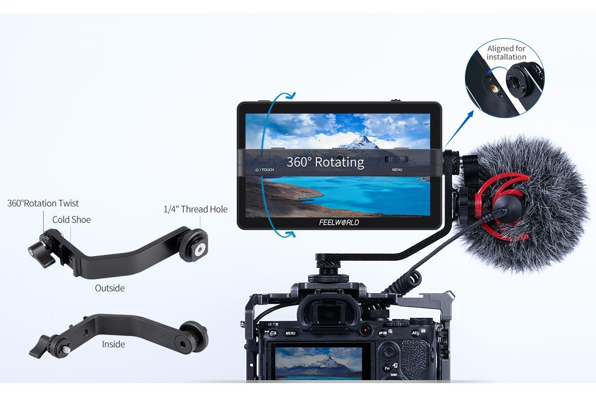 F6PLUS tilt arm monitor