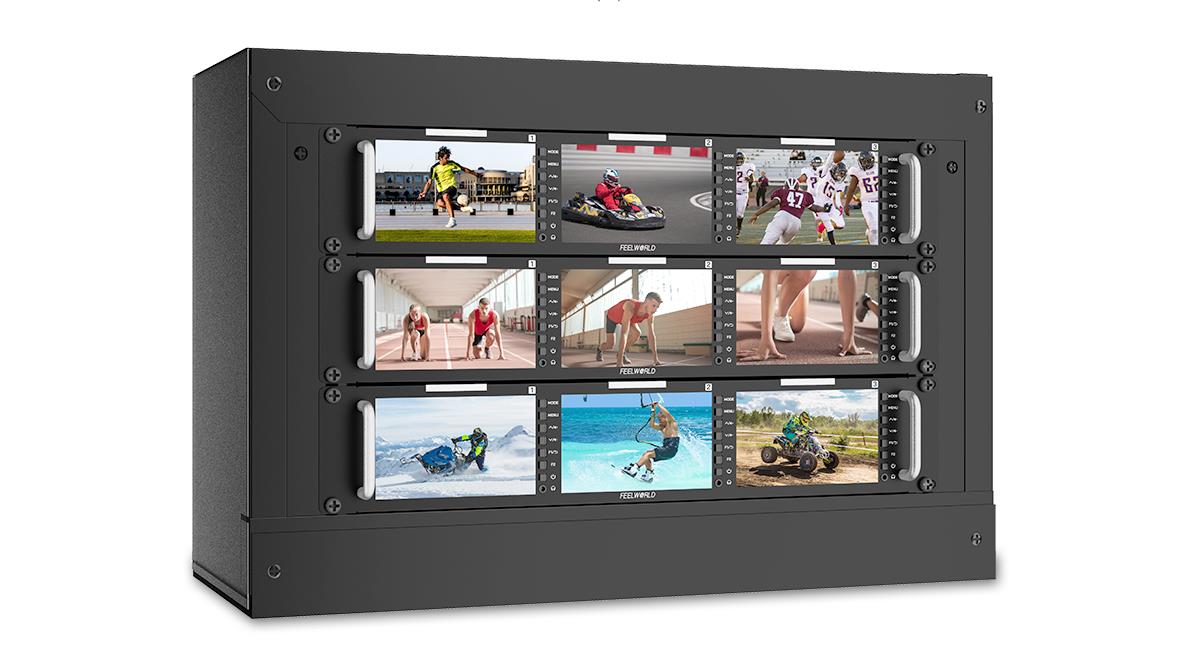 2ru rack mount monitor