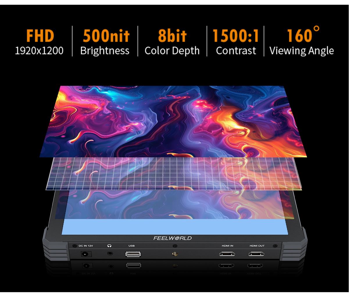 high contrast monitor