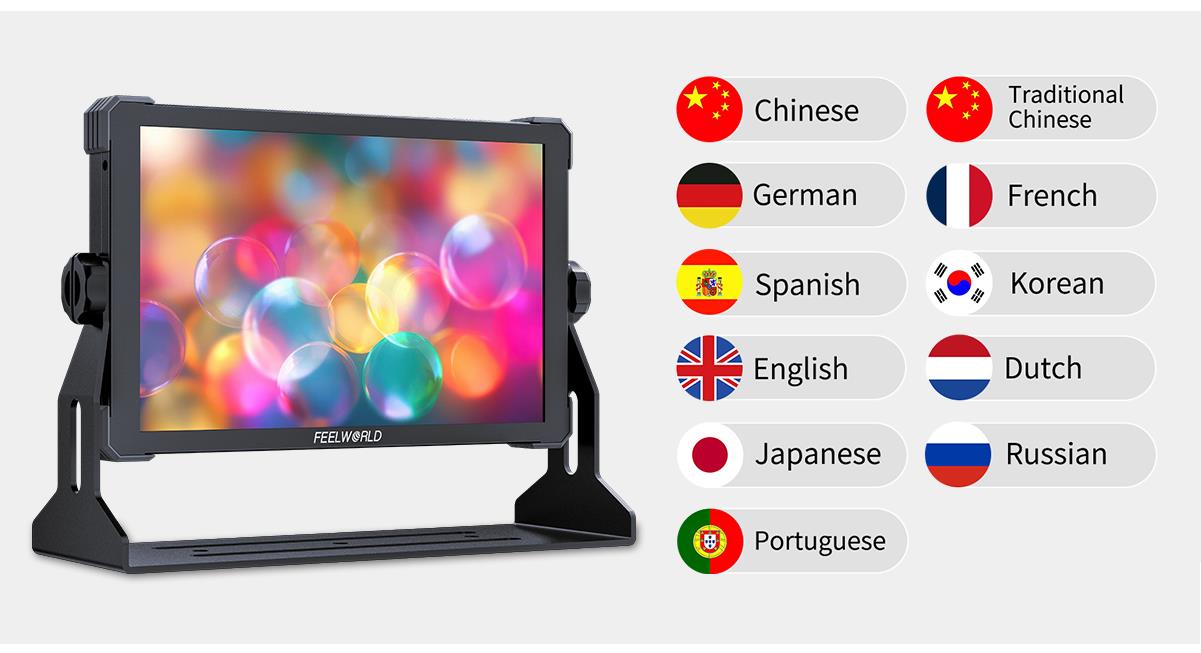 mulitple language monitor