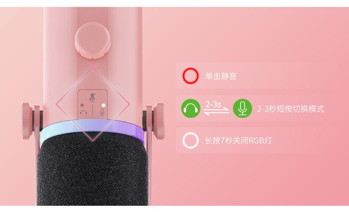 静音动圈麦克风