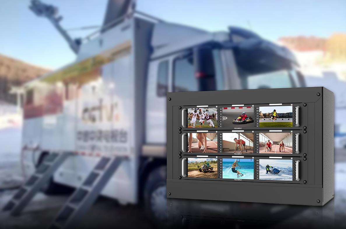 broadcast truck monitor