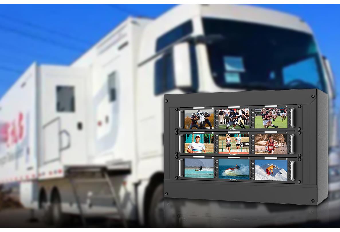 broadcast truck monitor
