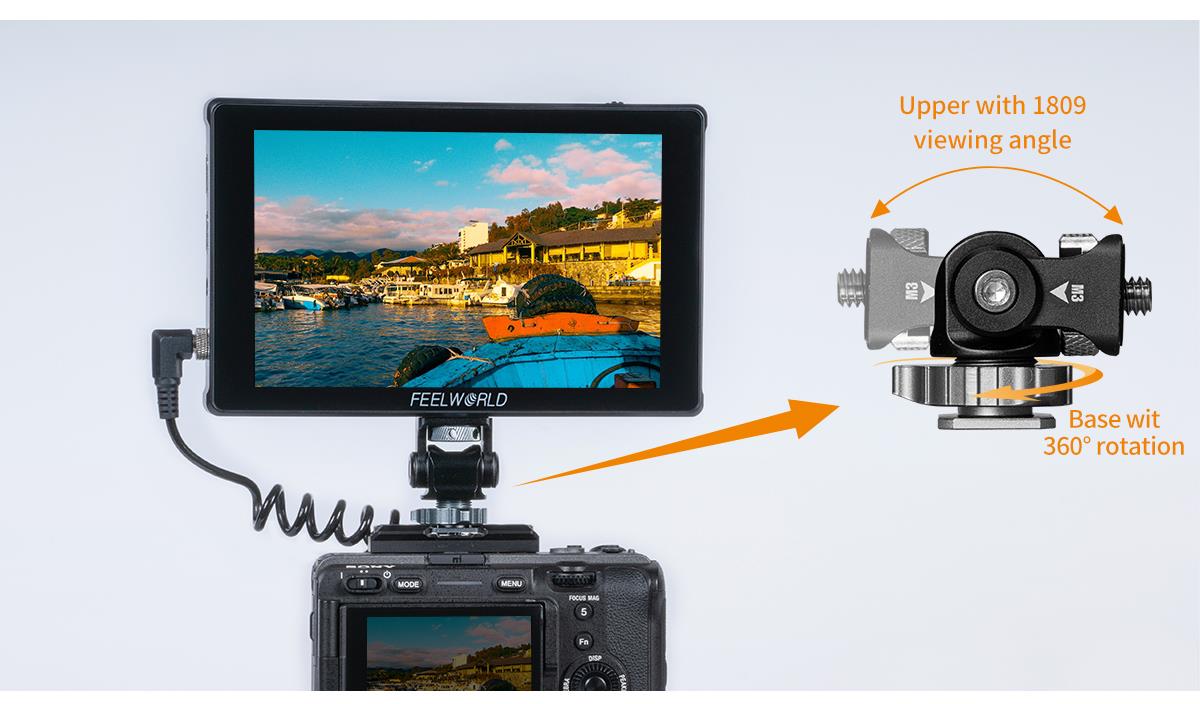 hot shoe mount monitor