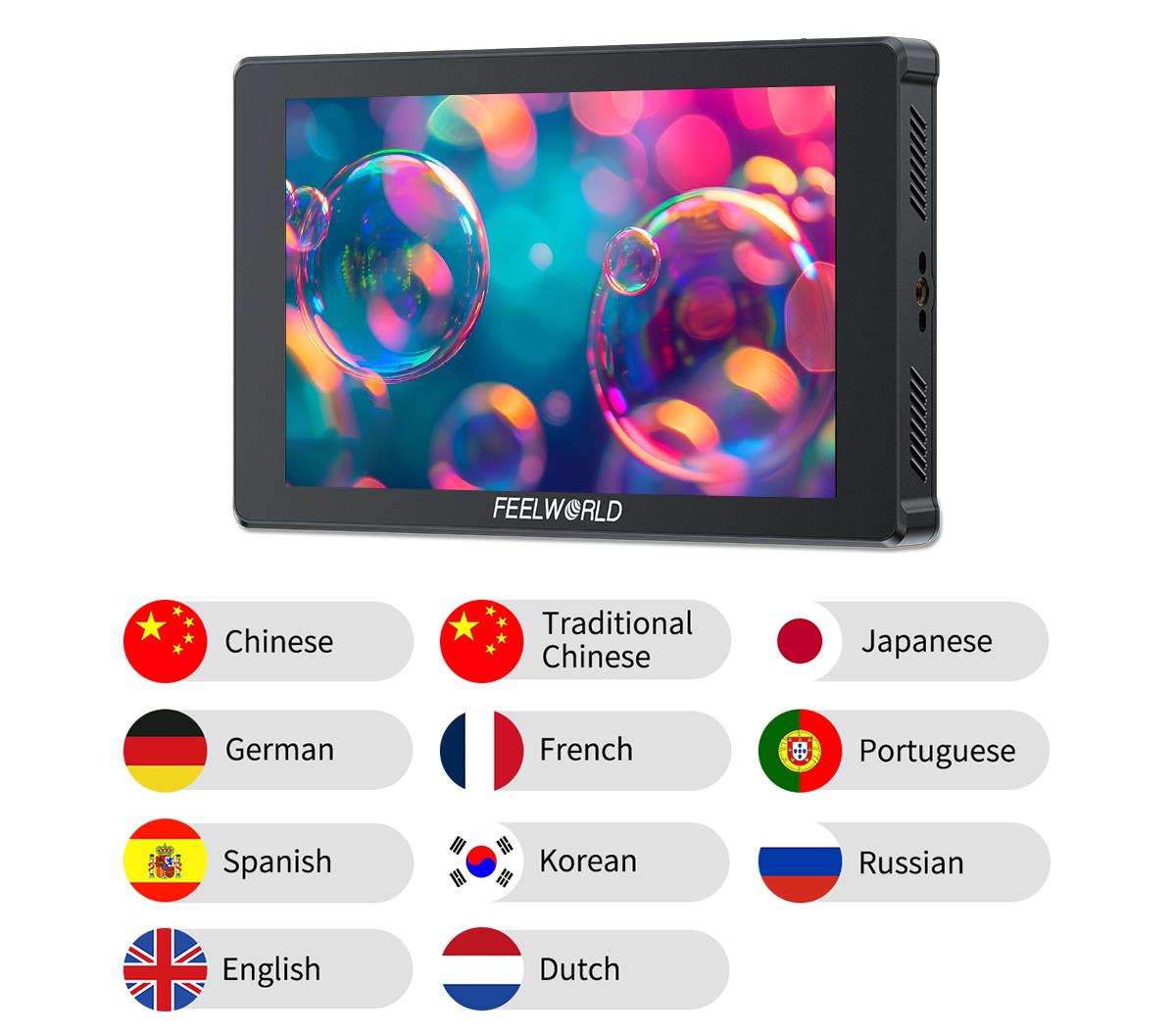 multiple language monitor