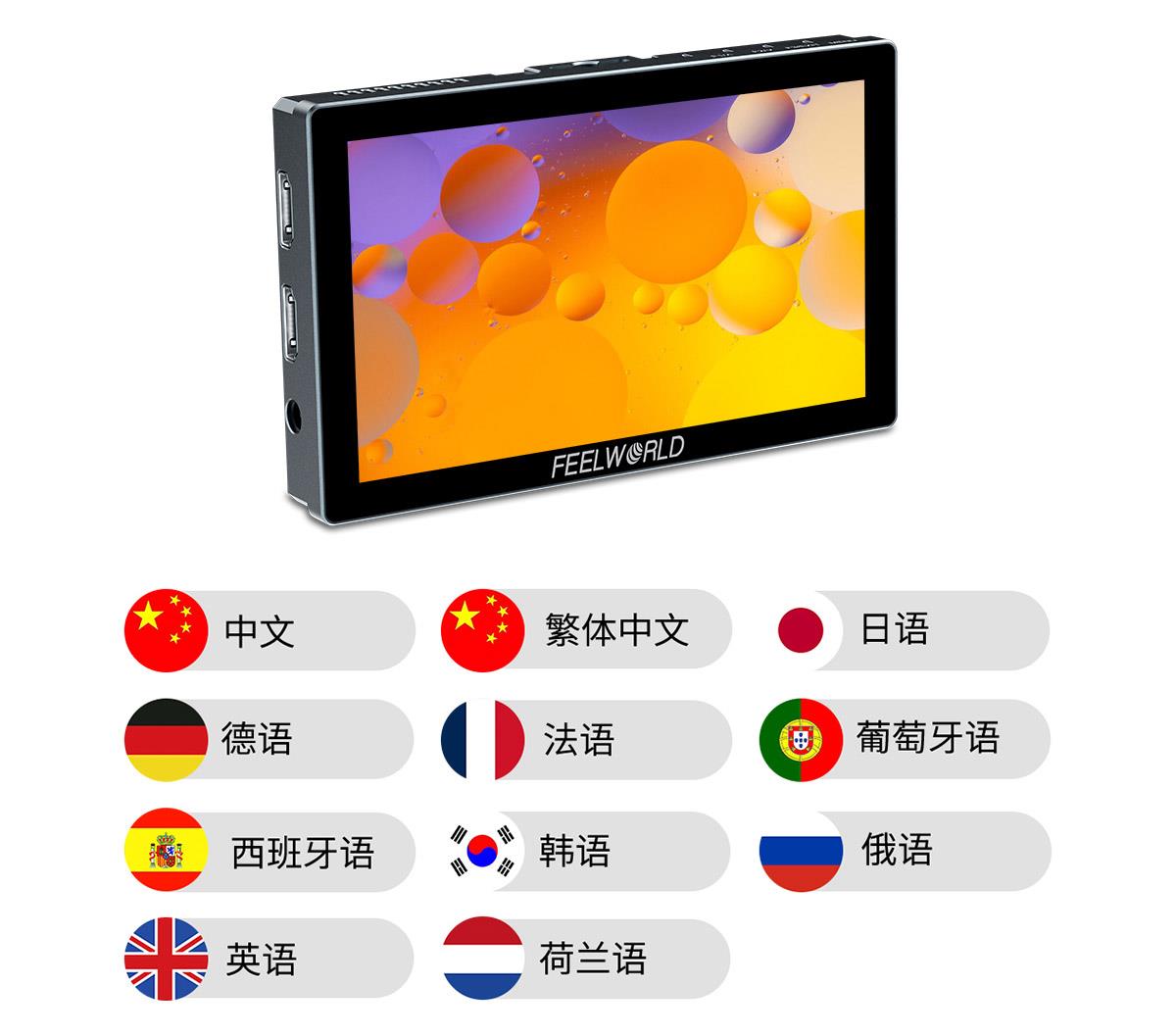 多种语言监视器