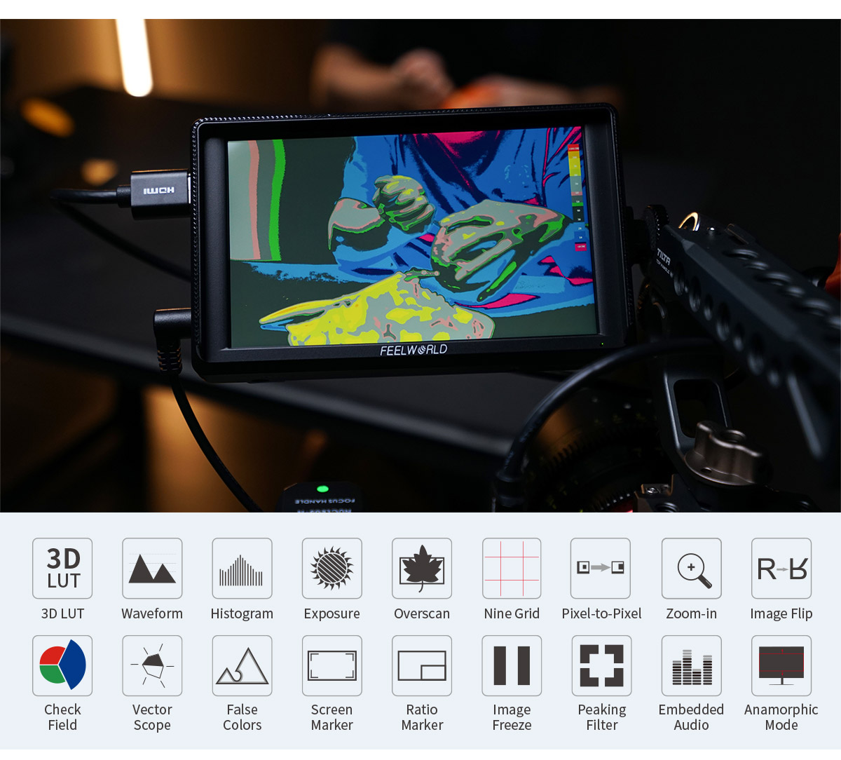 full feautured monitor