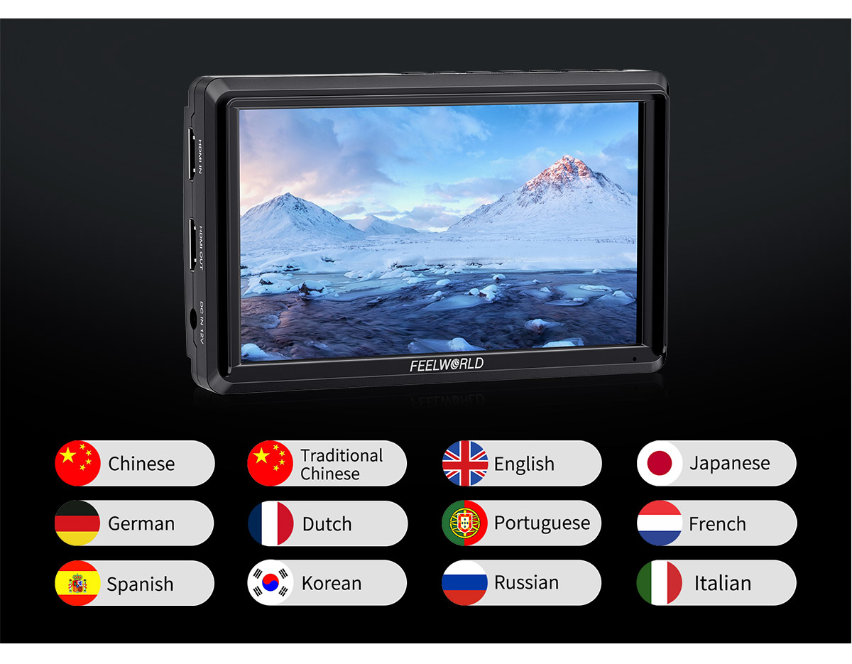 multiple language monitor