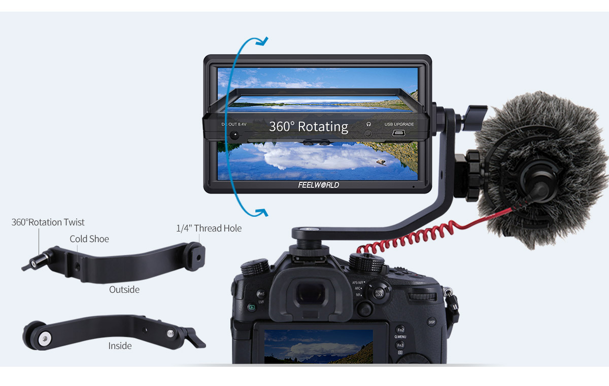 title bracket mount-monitor