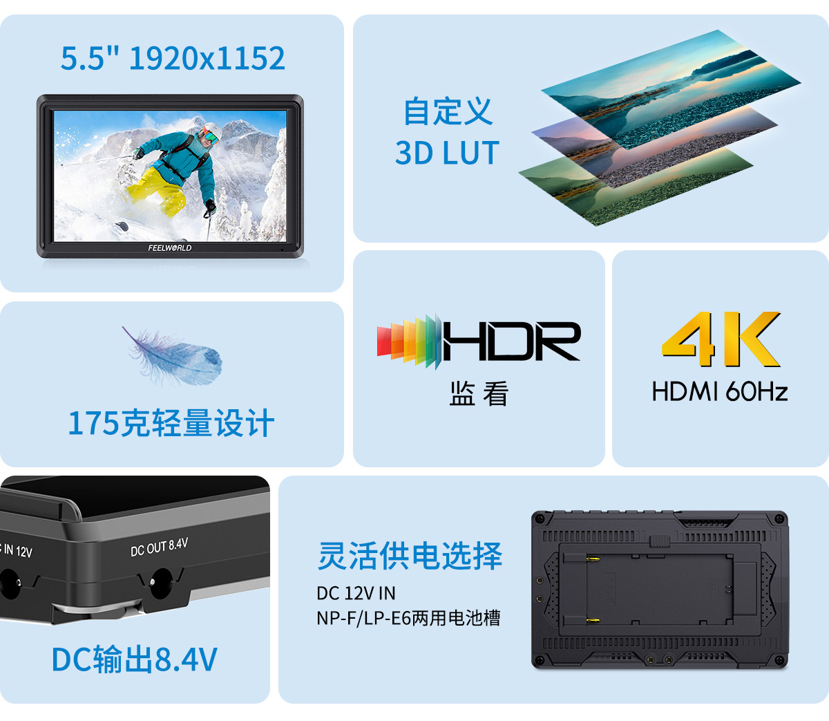 多功能现场监视器