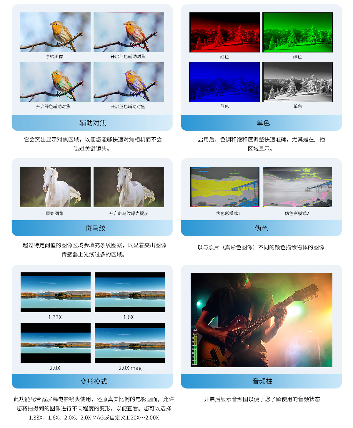 精准对焦监视器