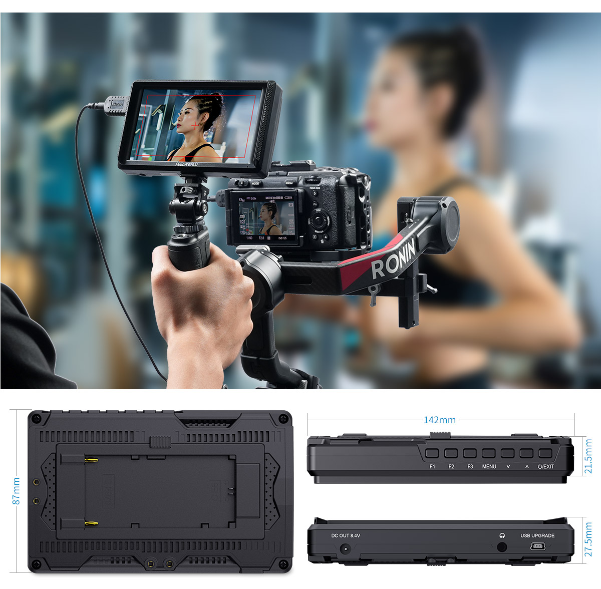 紧凑摄影监视器