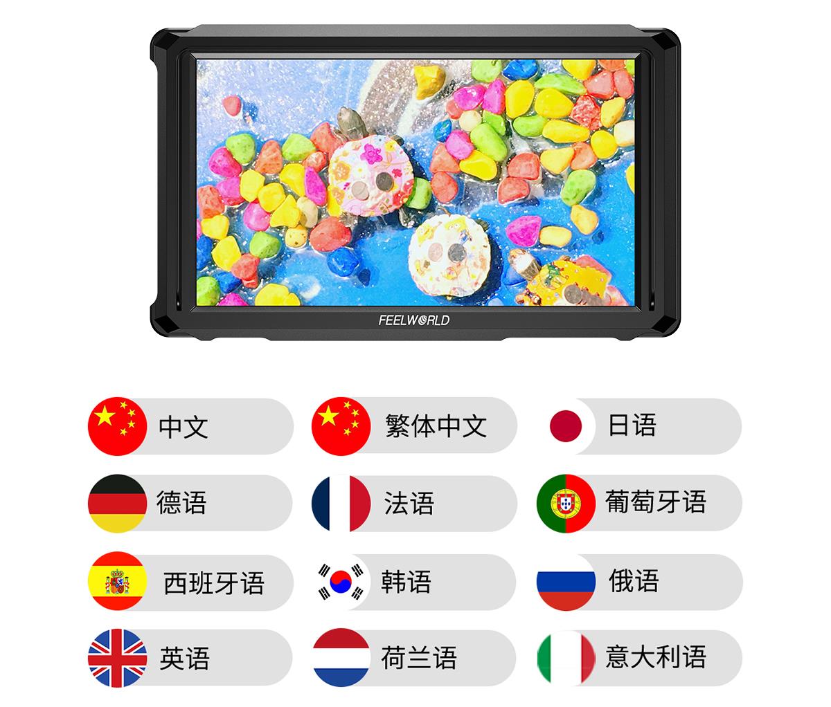 多种语言监视器