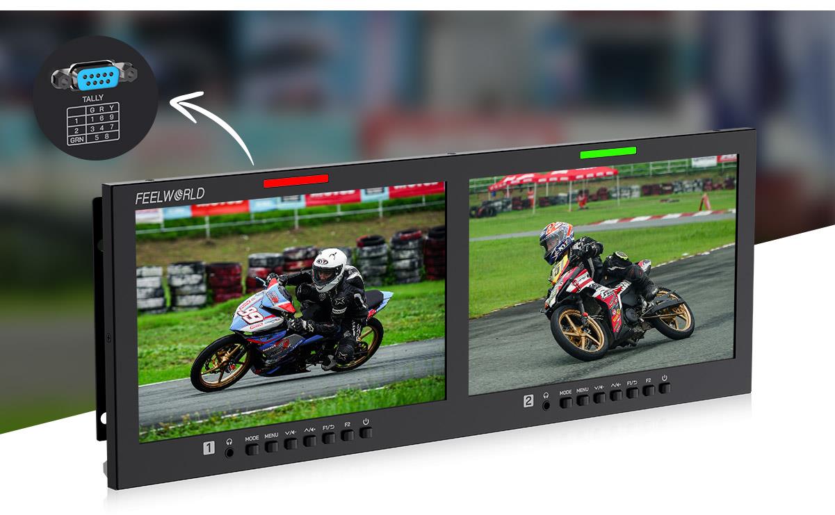 tally indicator monitor
