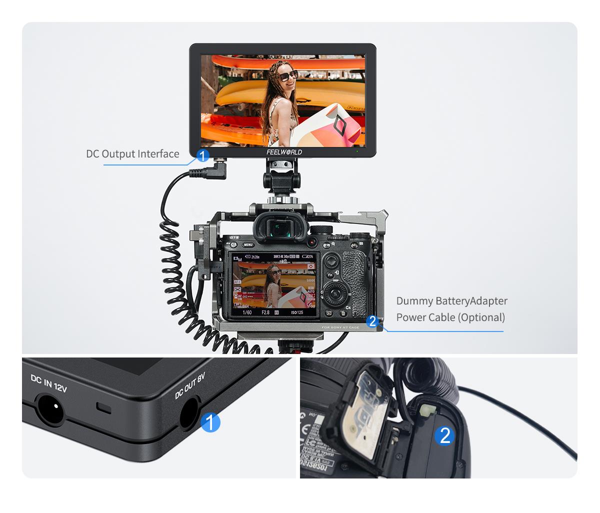 camera power monitor