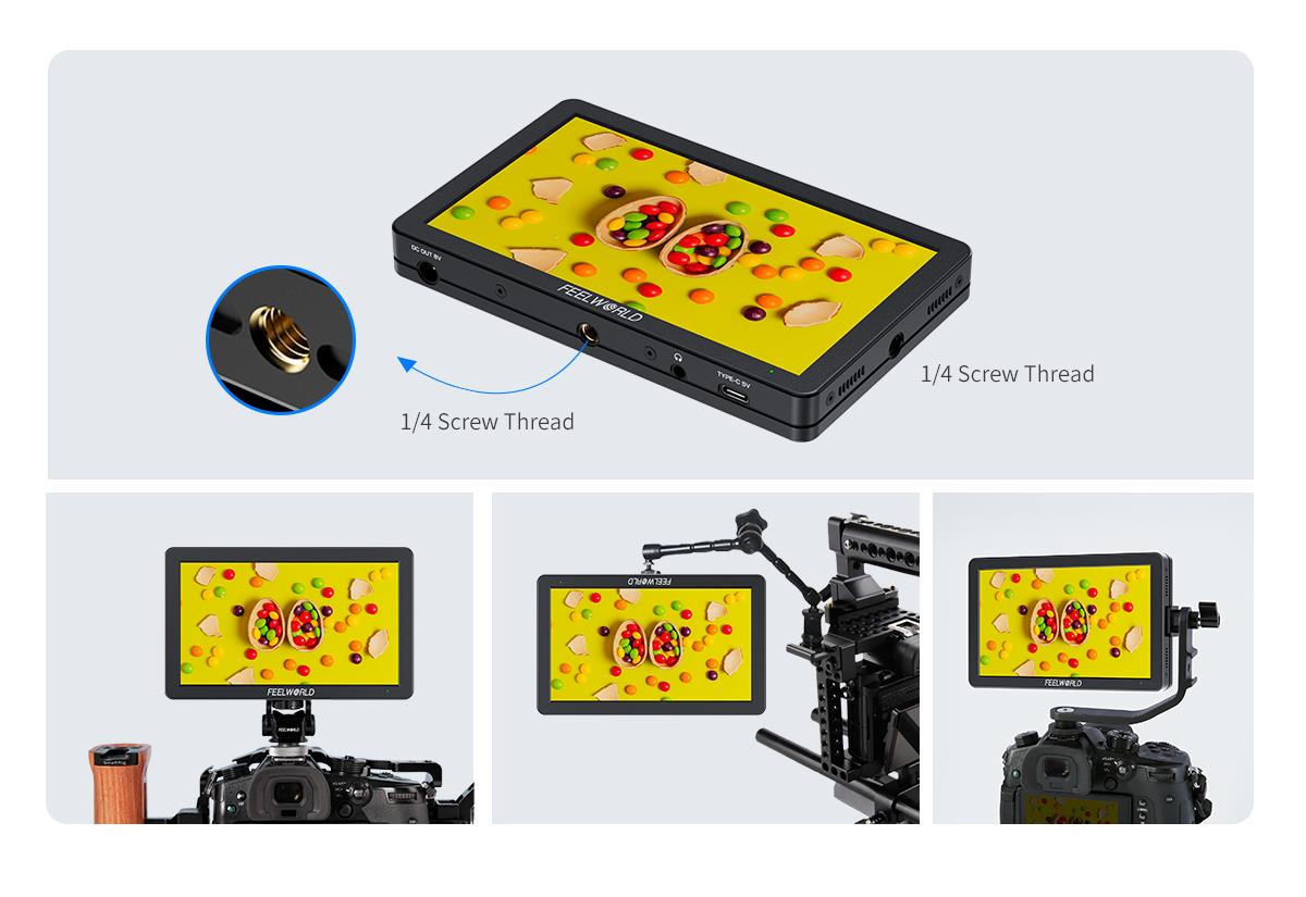 flexible mount monitor