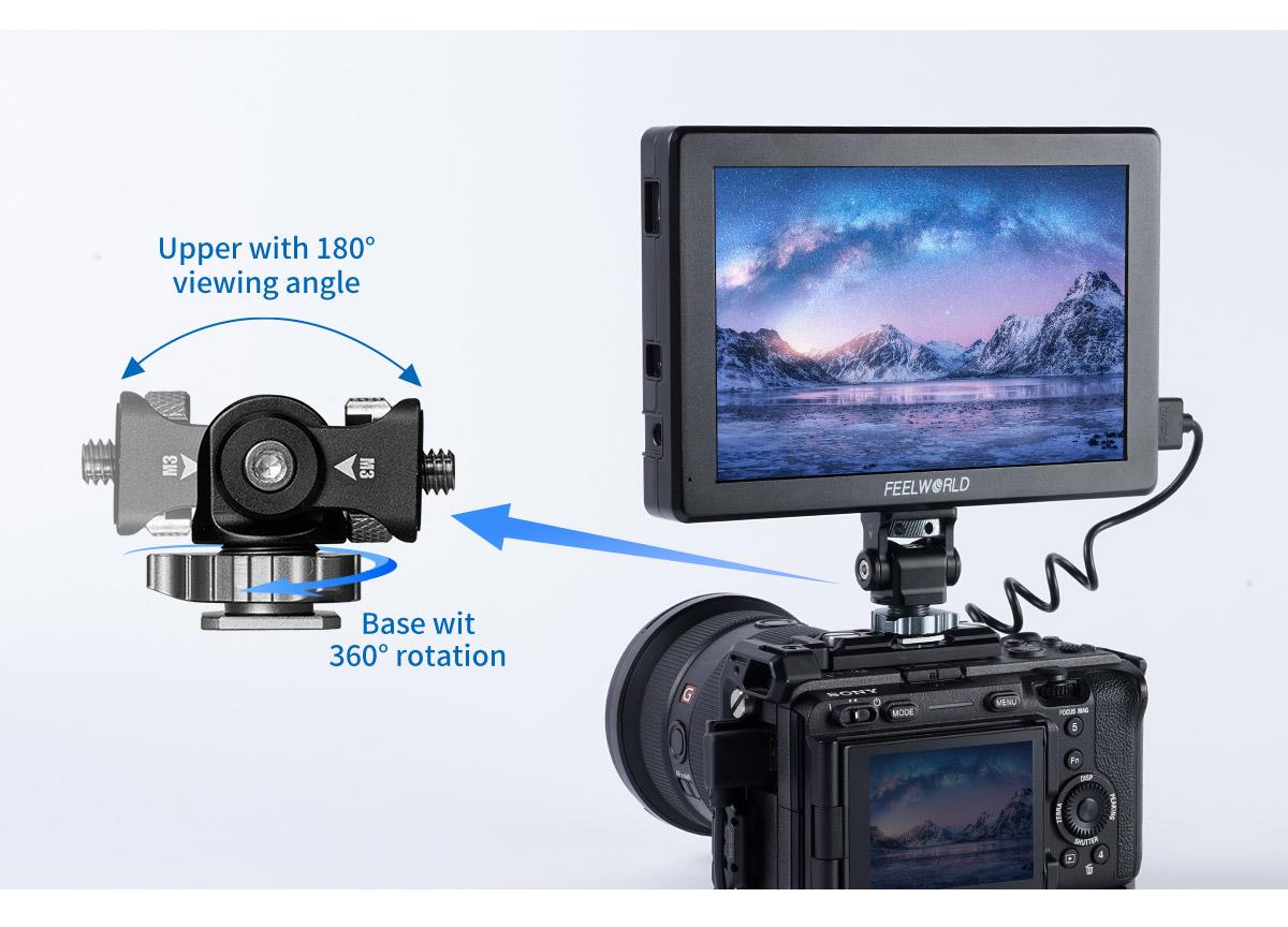 hot shoe mount monitor