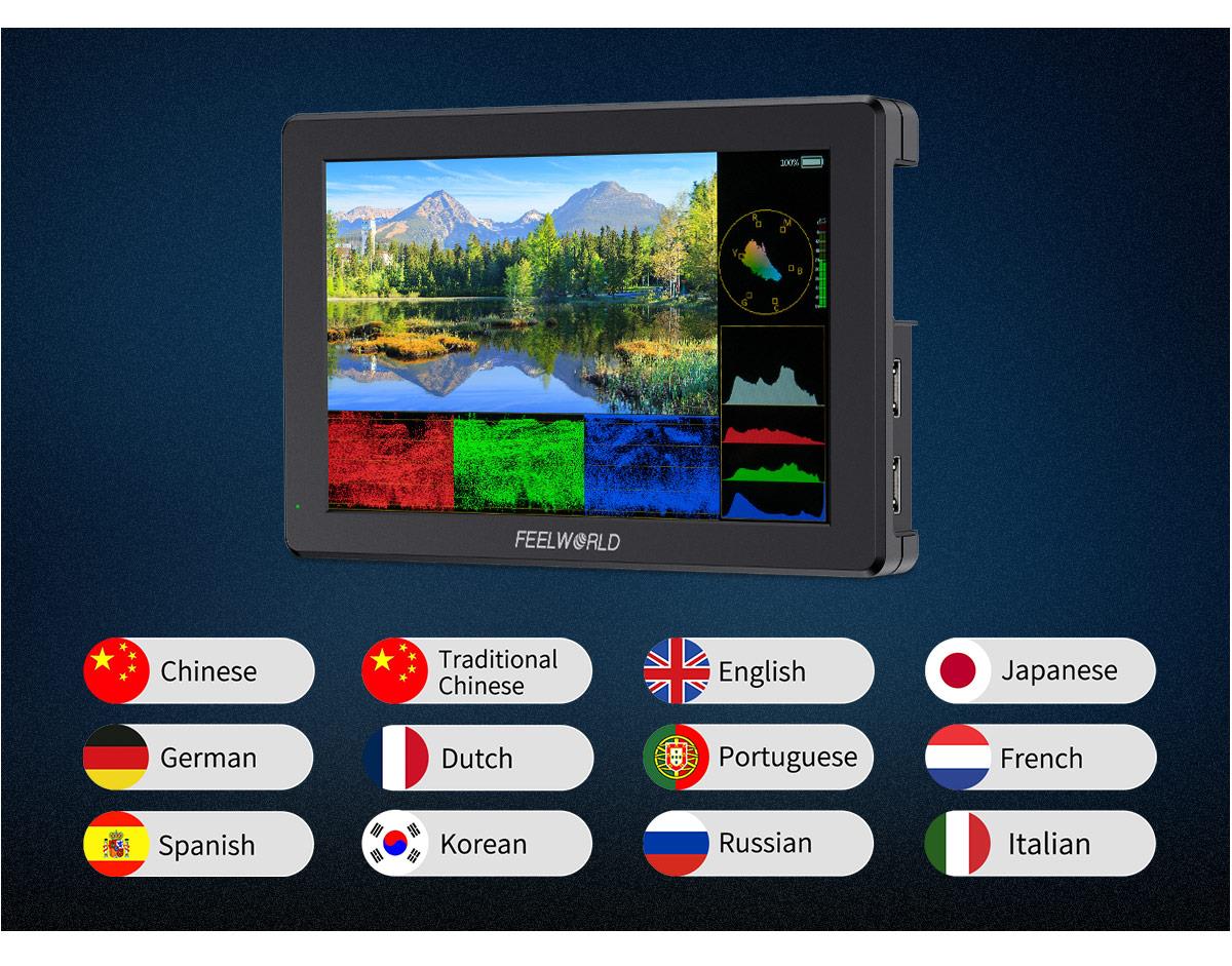 multiple language monitor