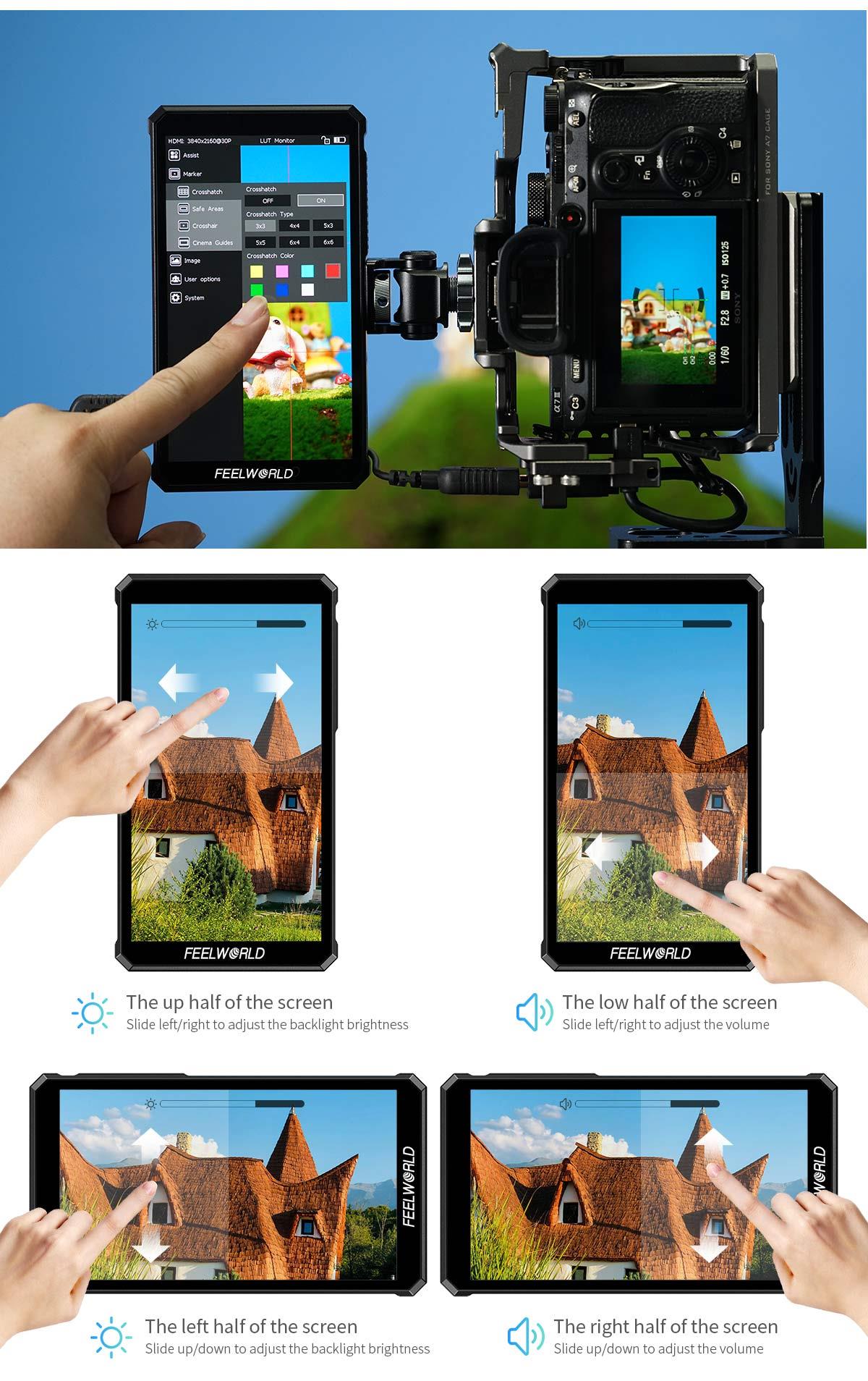 sensitive touch monitor