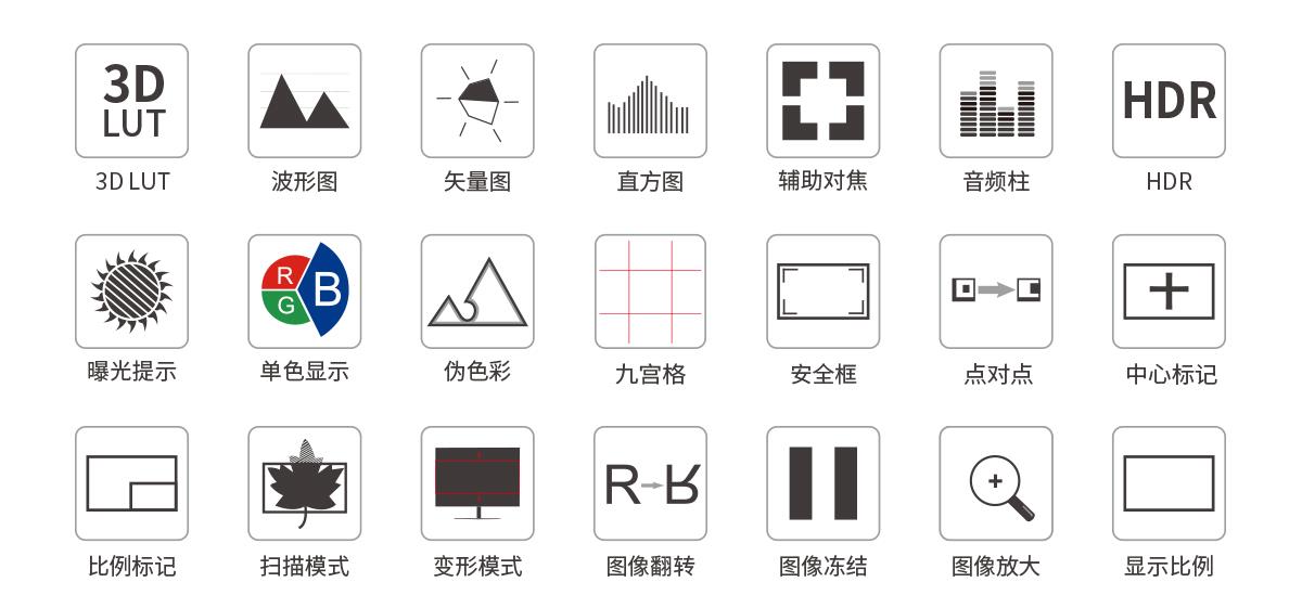 全功能摄影监视器