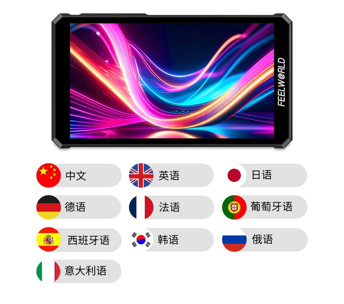 多种语言监视器