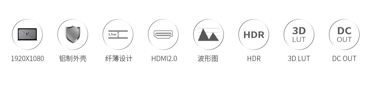 高对比度监视器
