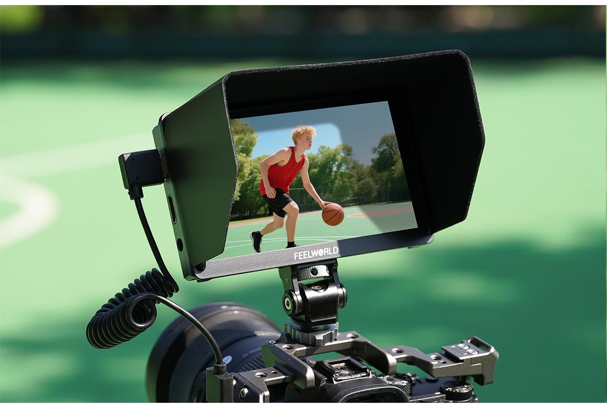 portable sunhood monitor