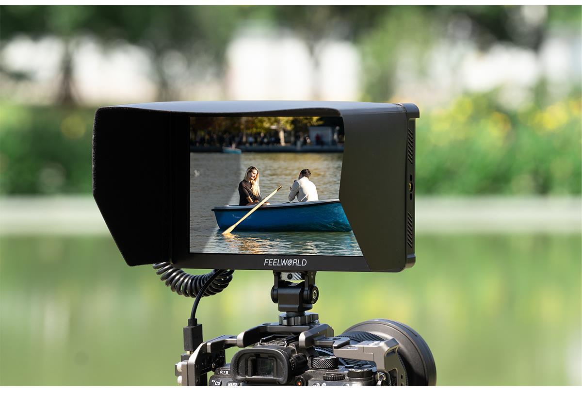 portable sunhood monitor