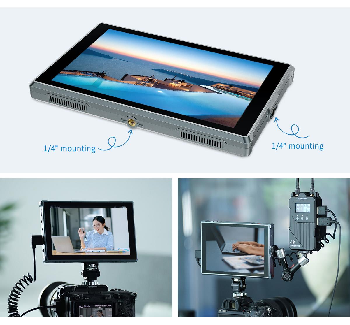 flexible mounting monitor