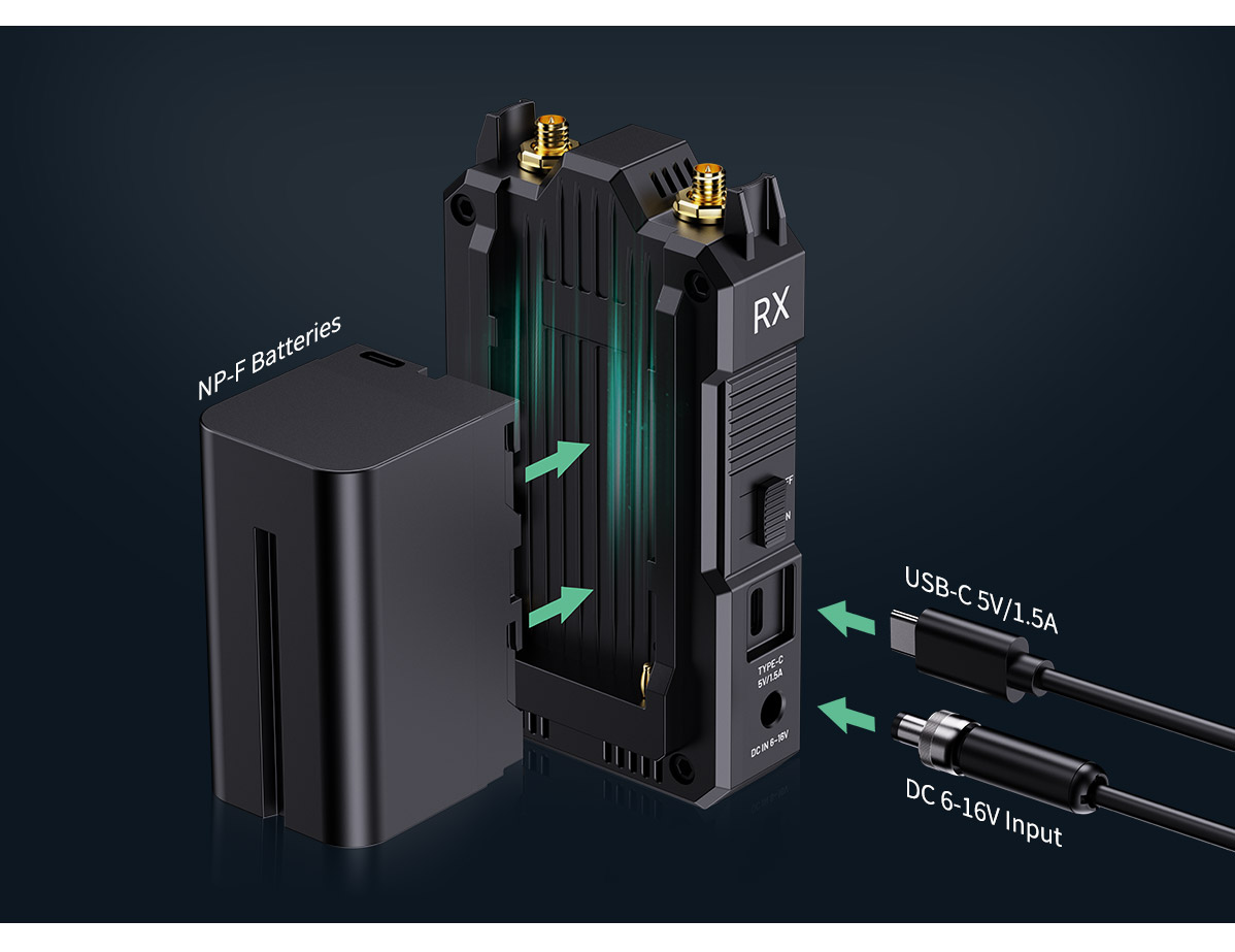 flexible power transmission set