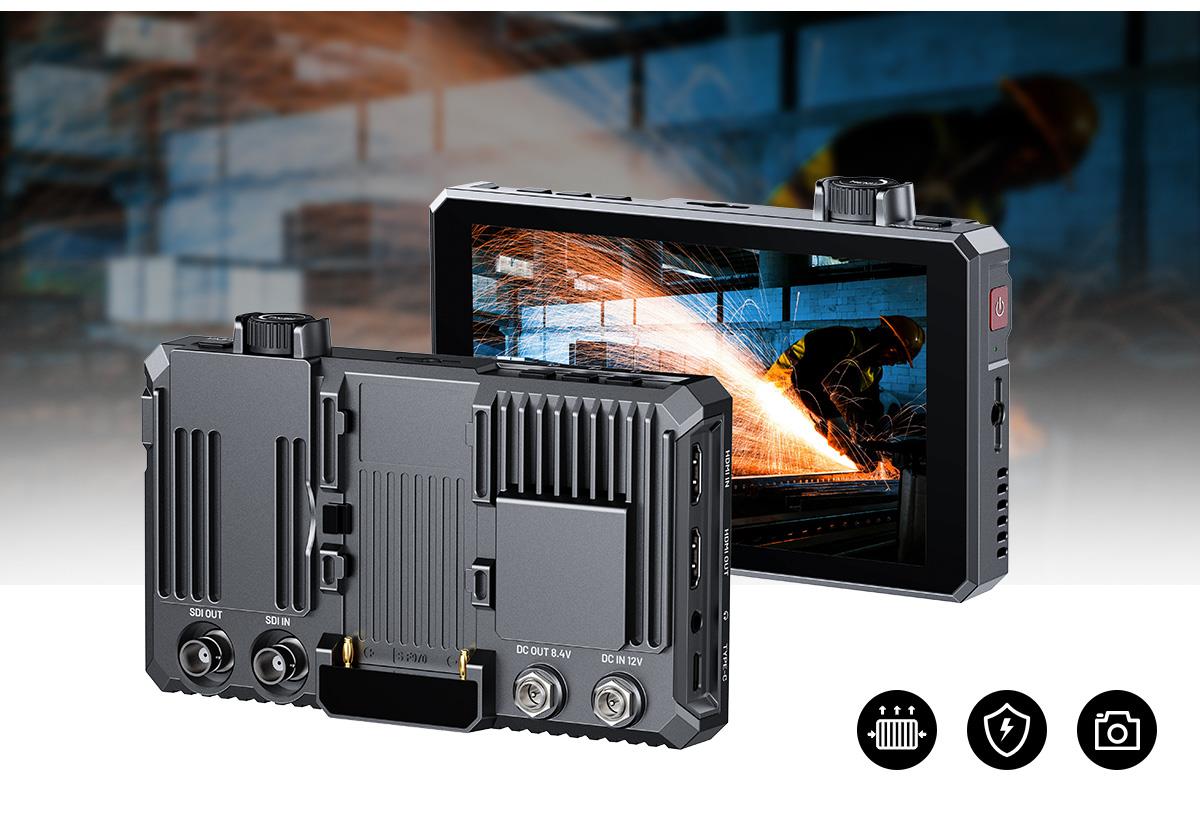 rugged aluminium monitor