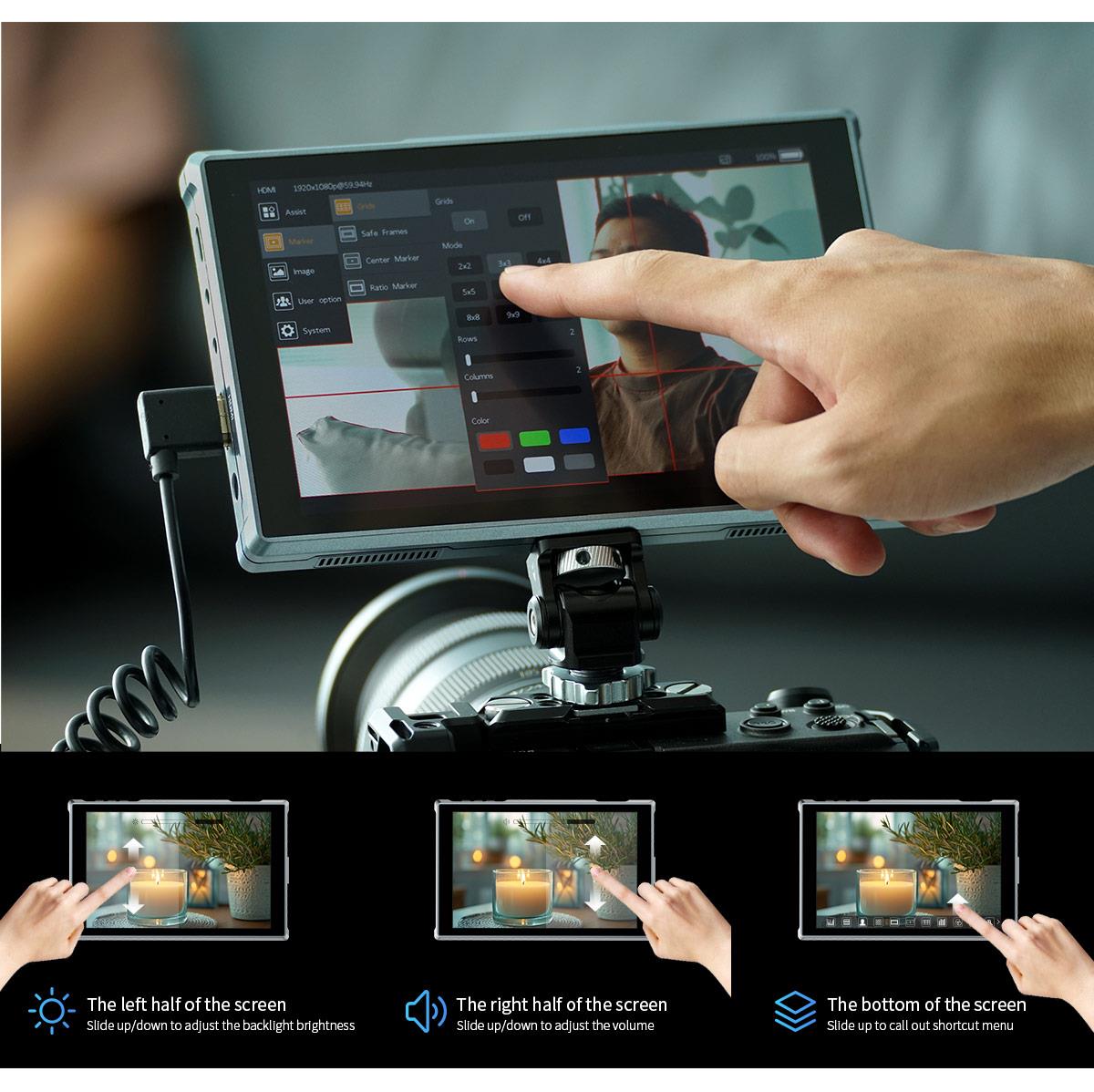 touch control monitor