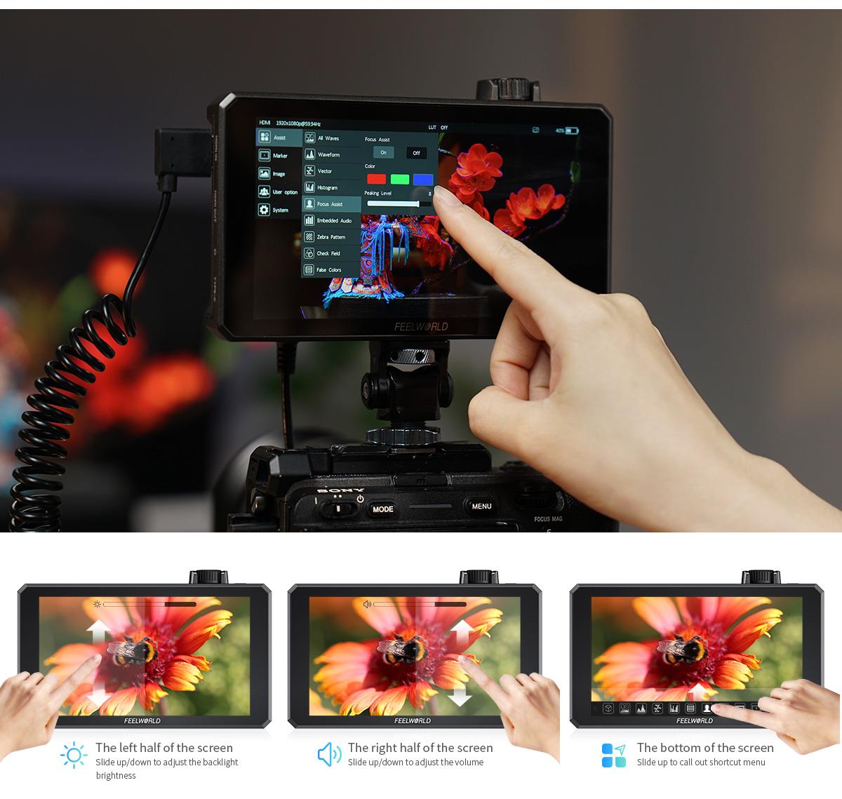 touch control monitor