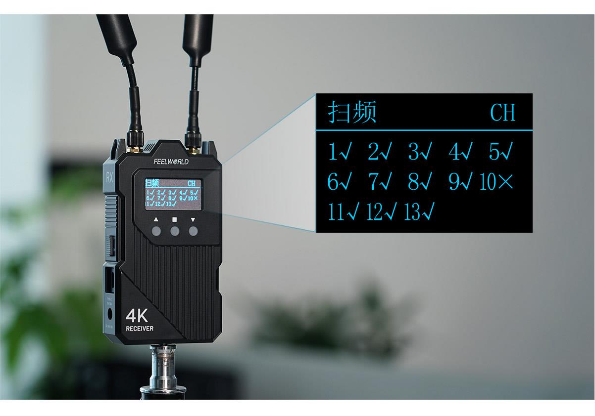 智能选频图传套装