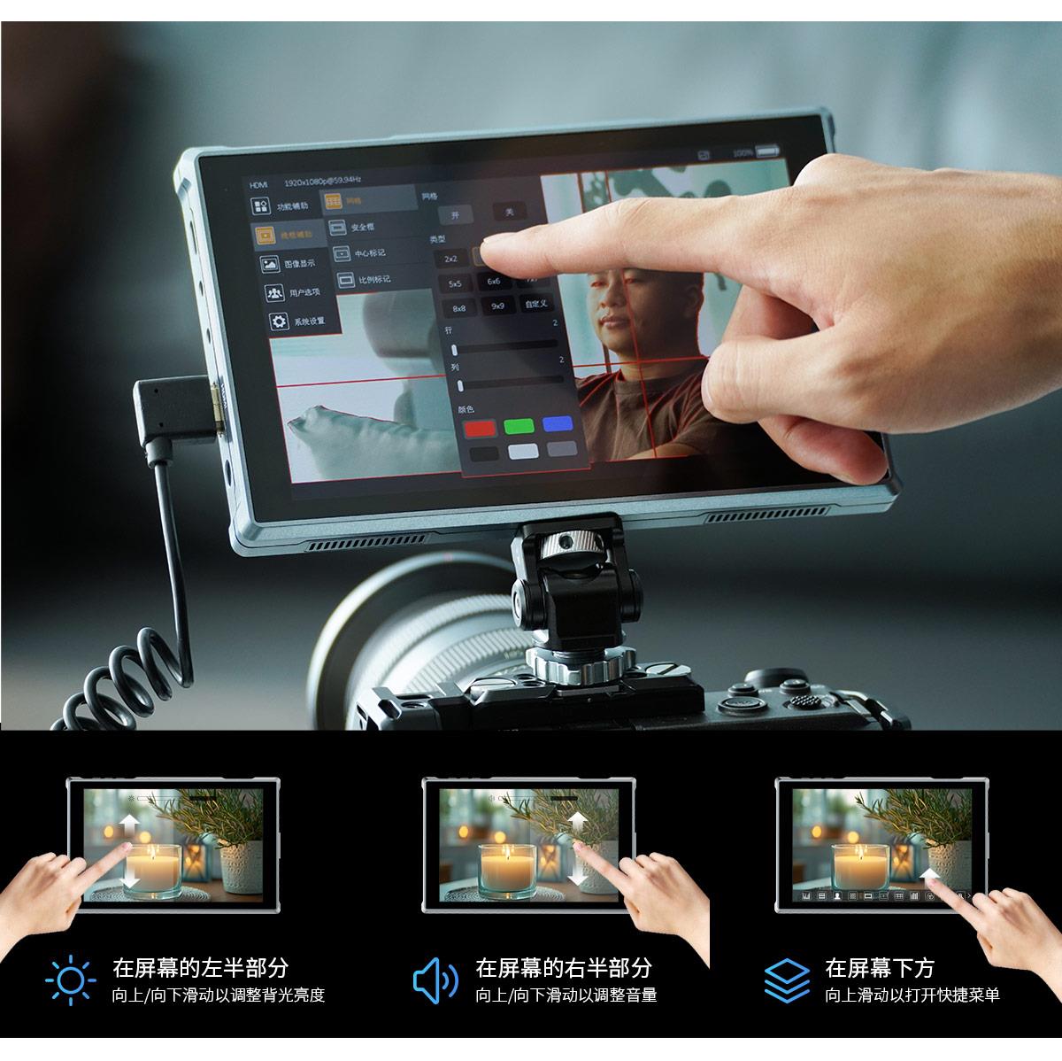 触控视频监视器